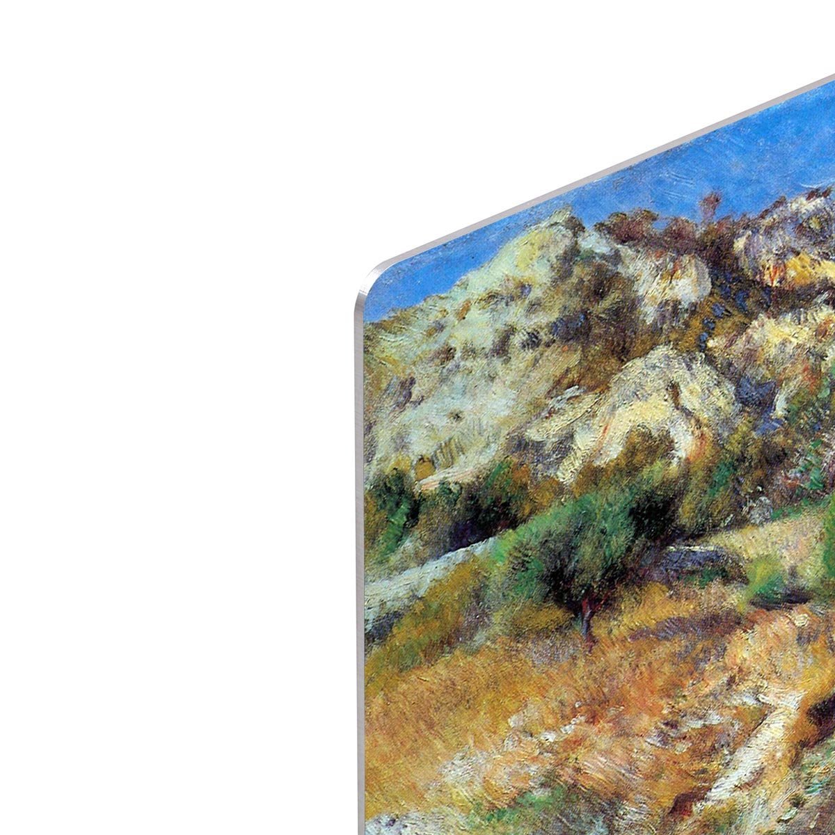 Rocks at LEstage by Renoir HD Metal Print