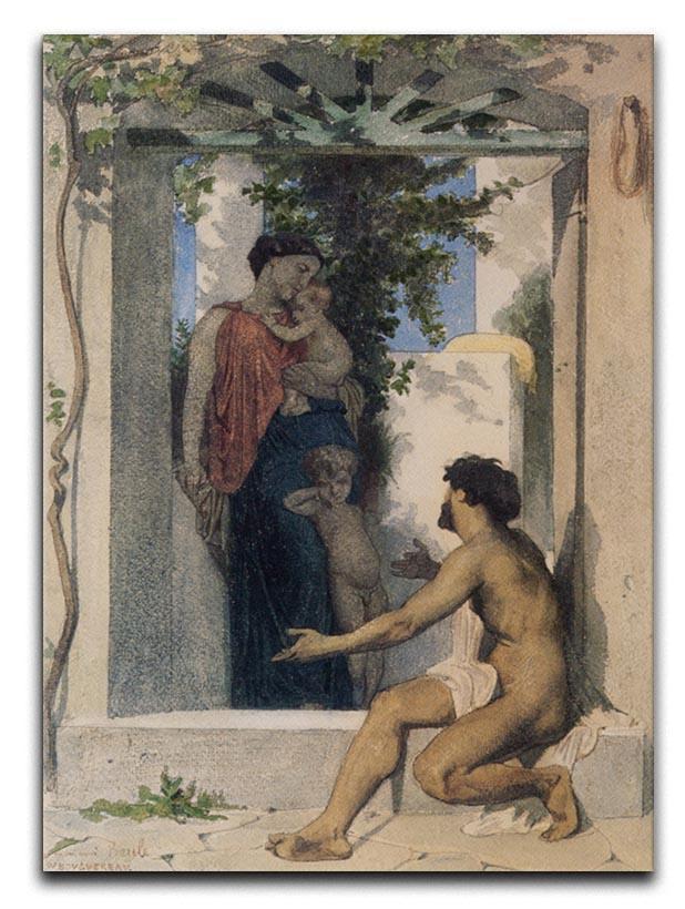 Roman Charity Unknown By Bouguereau Canvas Print or Poster  - Canvas Art Rocks - 1