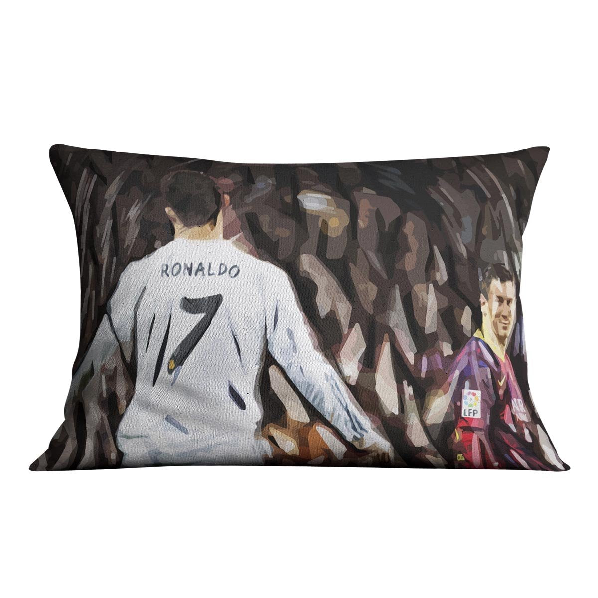 Ronaldo Vs Messi Cushion