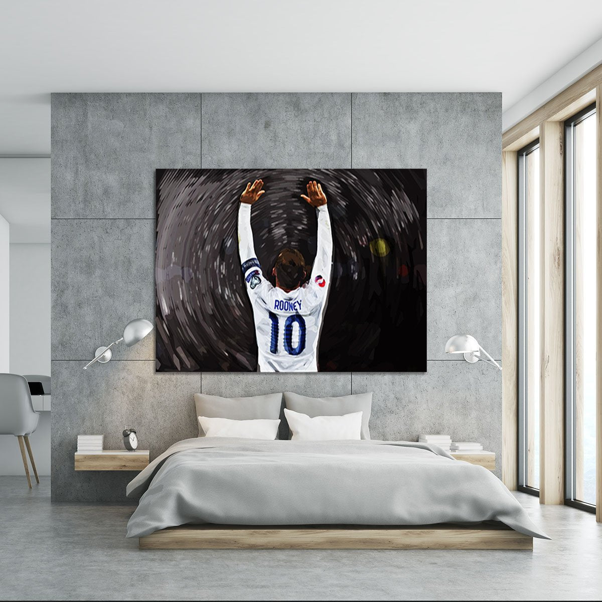 Rooney England Canvas Print or Poster