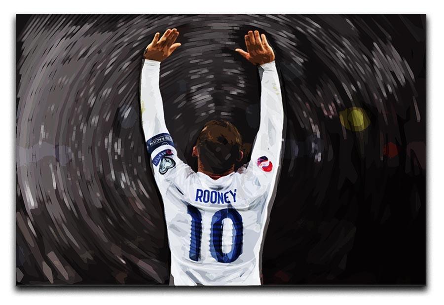 Rooney England Canvas Print or Poster  - Canvas Art Rocks - 1