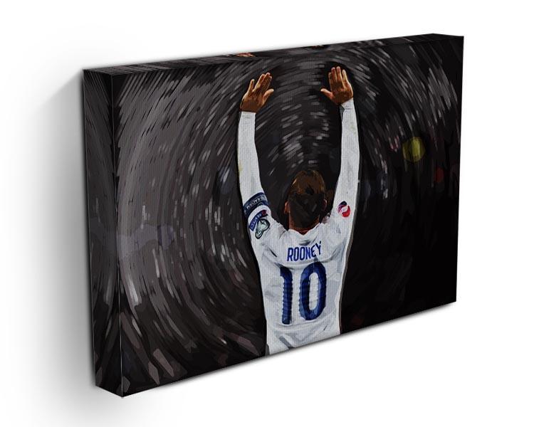 Rooney England Canvas Print or Poster - Canvas Art Rocks - 3