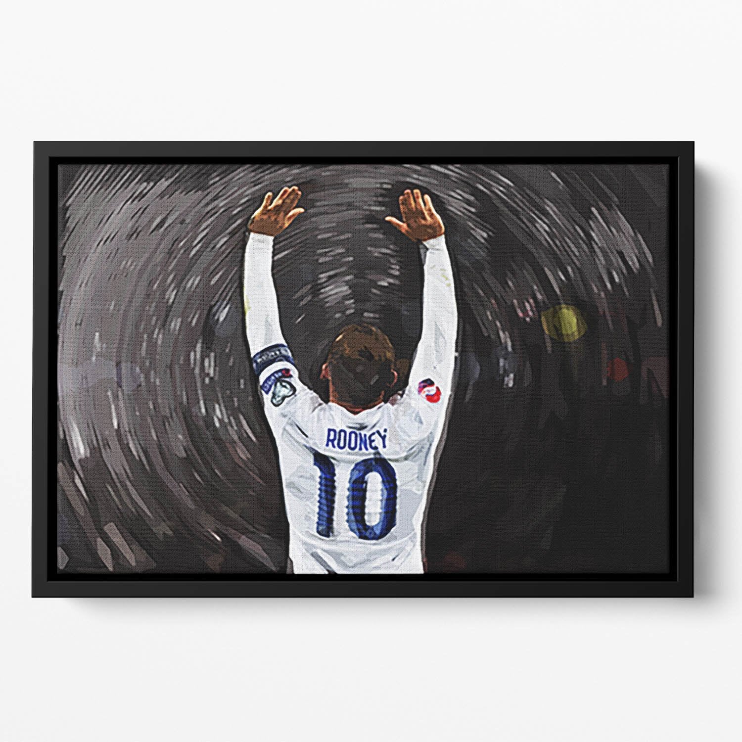 Rooney England Floating Framed Canvas