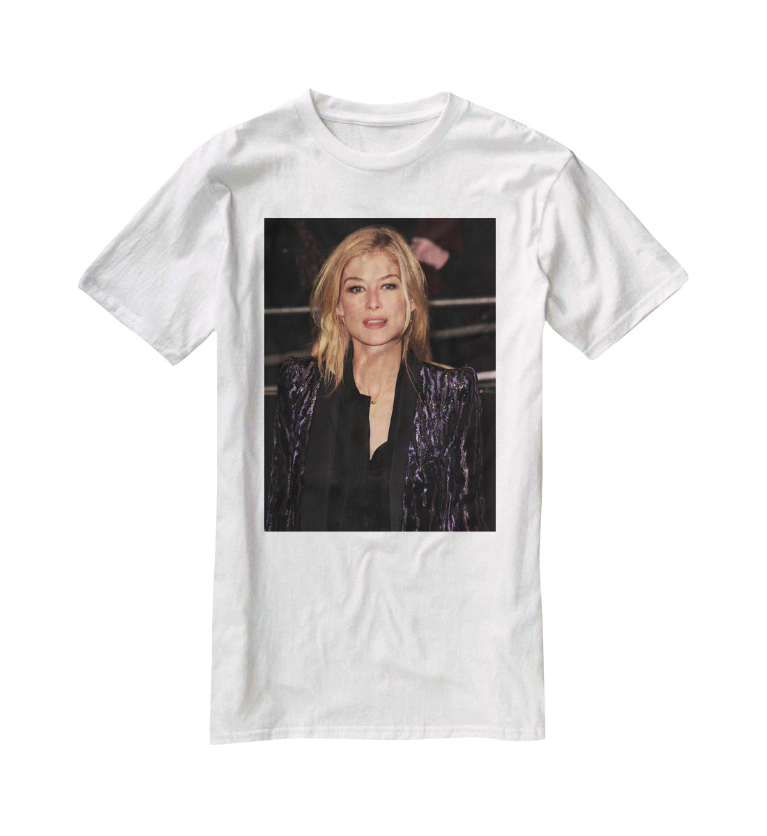 Rosamund Pike T-Shirt - Canvas Art Rocks - 5