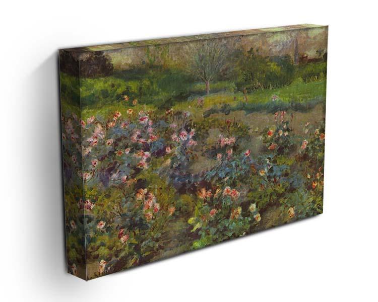 Rose Garden by Renoir Canvas Print or Poster - Canvas Art Rocks - 3