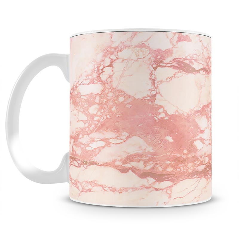 Rose Gold Marble Mug - Canvas Art Rocks - 1