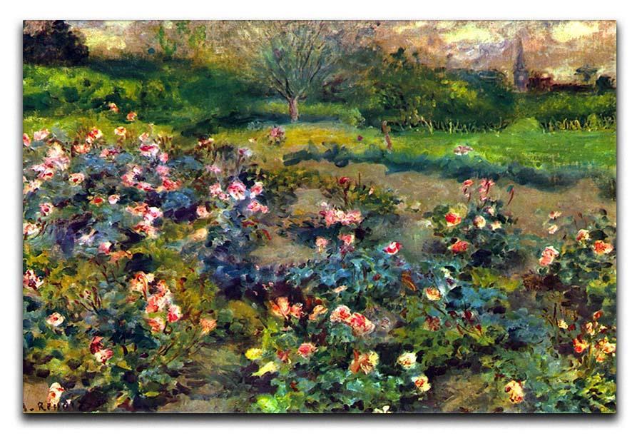 Rose grove by Renoir Canvas Print or Poster  - Canvas Art Rocks - 1