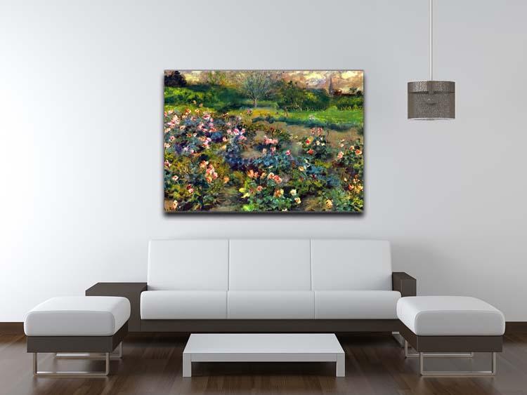 Rose grove by Renoir Canvas Print or Poster - Canvas Art Rocks - 4