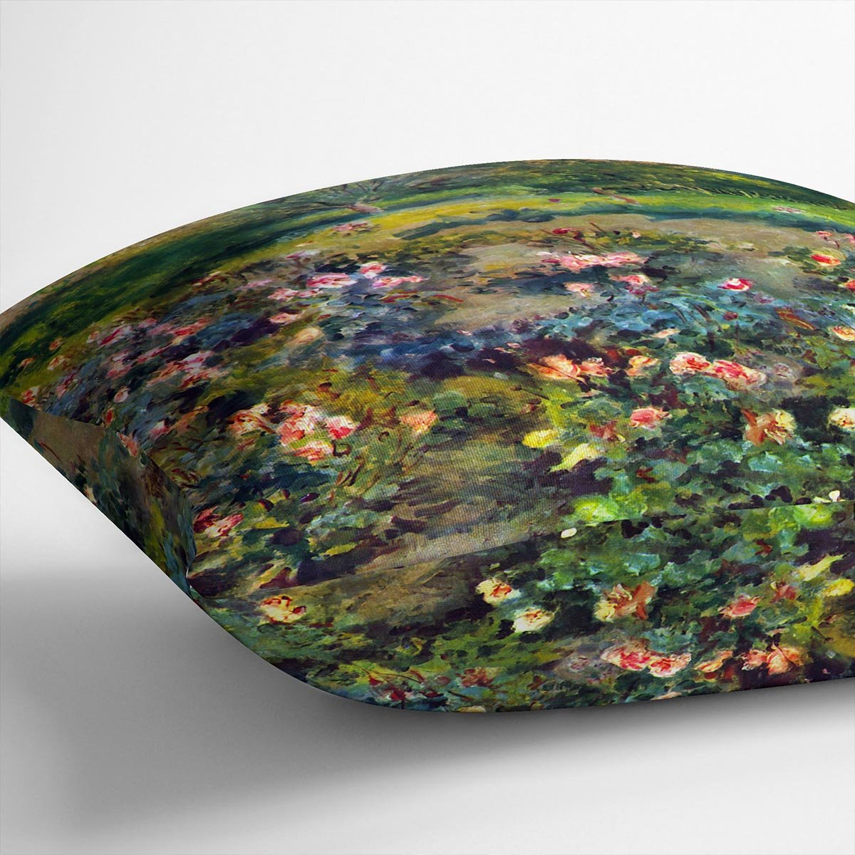 Rose grove by Renoir Throw Pillow