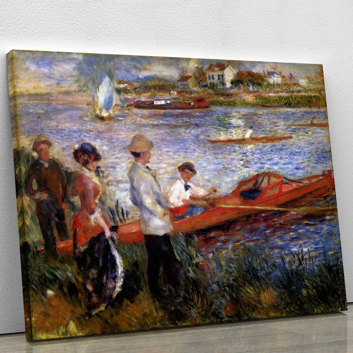 Rowers from Chatou by Renoir Canvas Print or Poster