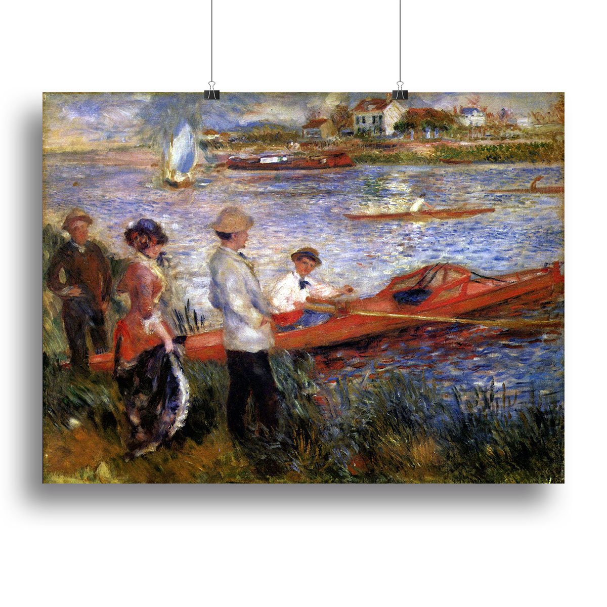 Rowers from Chatou by Renoir Canvas Print or Poster