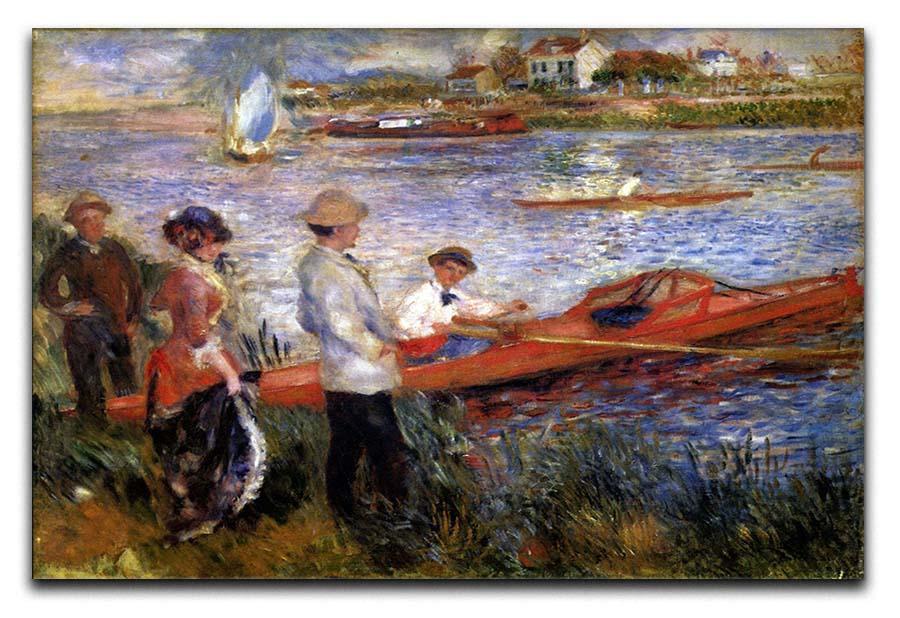 Rowers from Chatou by Renoir Canvas Print or Poster  - Canvas Art Rocks - 1