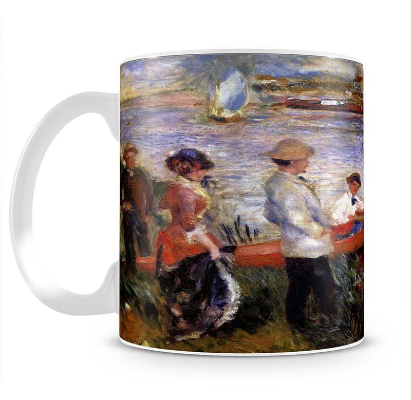 Rowers from Chatou by Renoir Mug - Canvas Art Rocks - 2