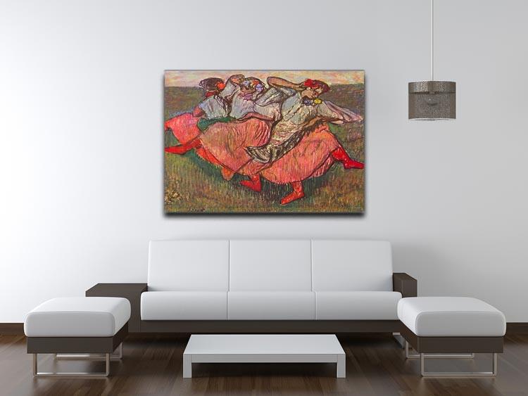 Russian Dancers by Degas Canvas Print or Poster - Canvas Art Rocks - 4