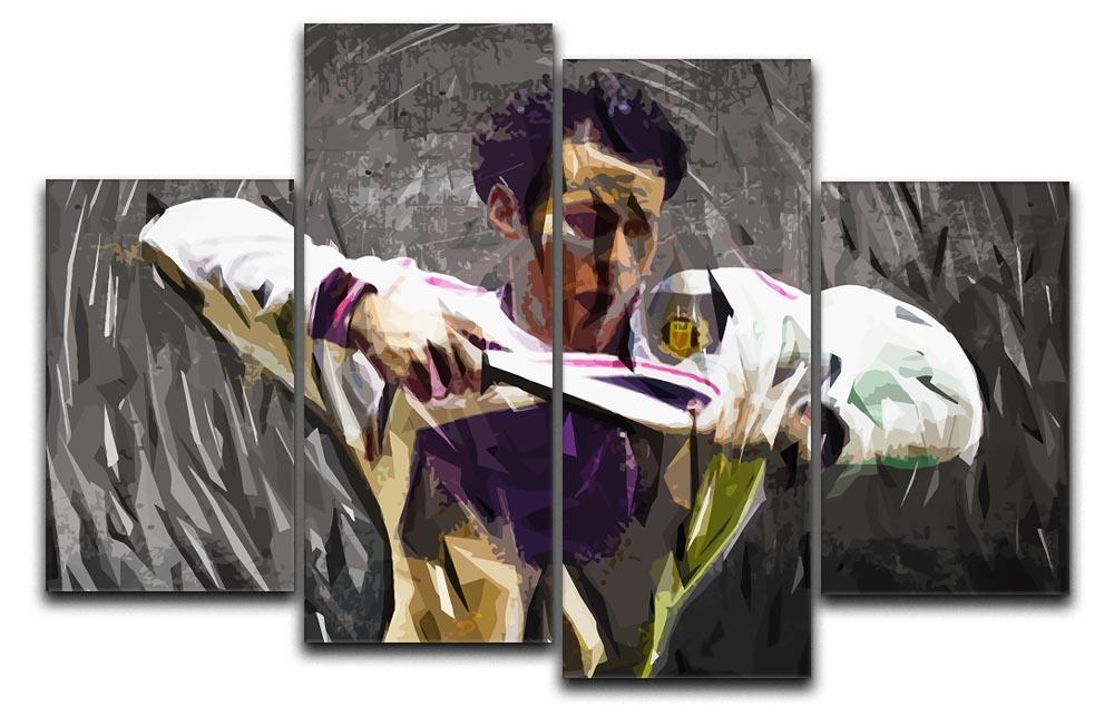 Ryan Giggs 4 Split Panel Canvas  - Canvas Art Rocks - 1