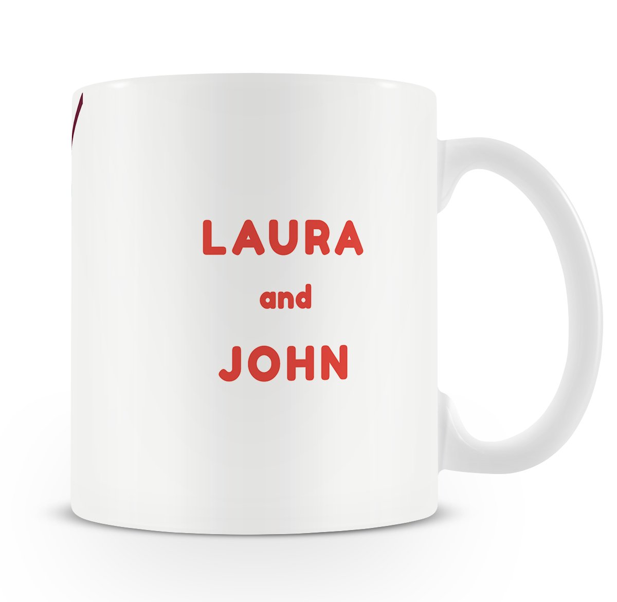 Personalised Love Hanging Around with You Mug