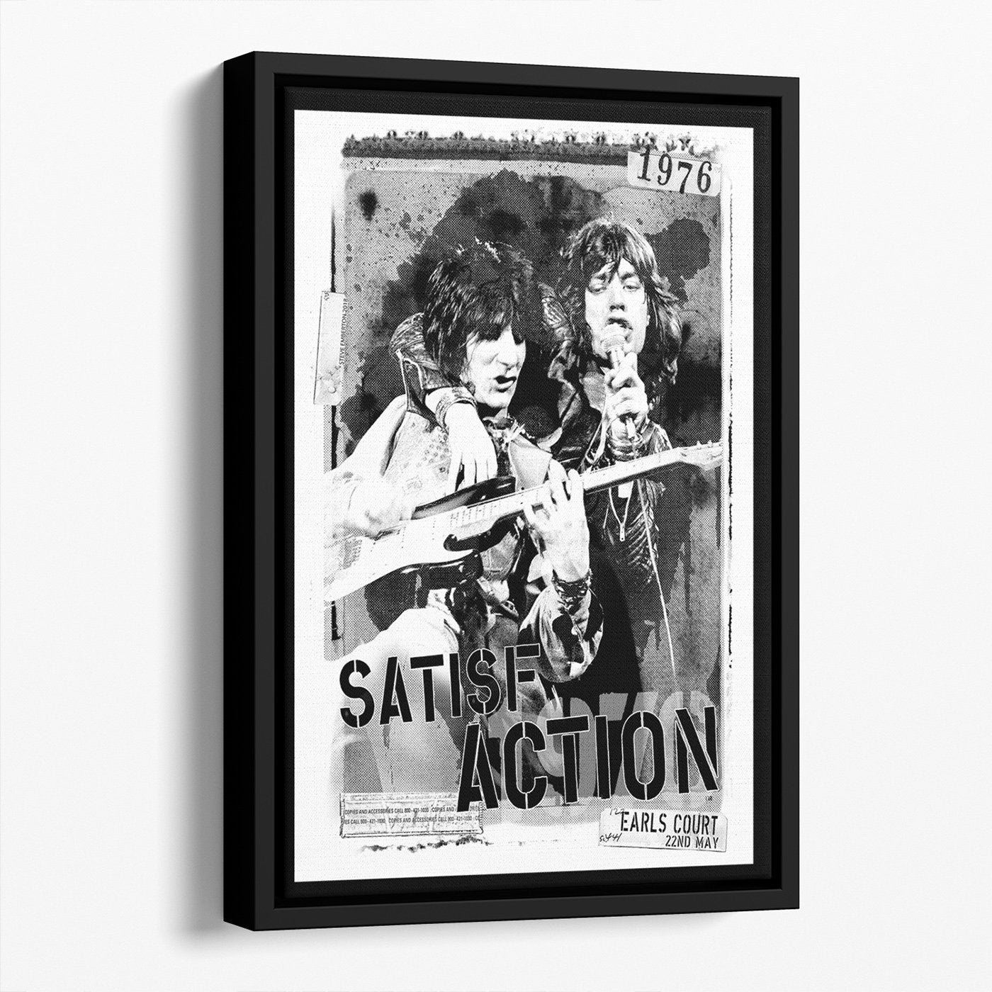 Stones Satisfaction Canvas