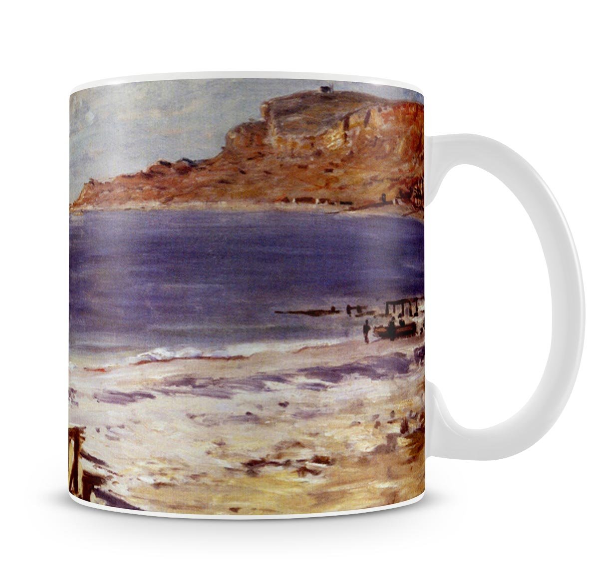 Sailing At Sainte Adresse by Monet Mug - Canvas Art Rocks - 4