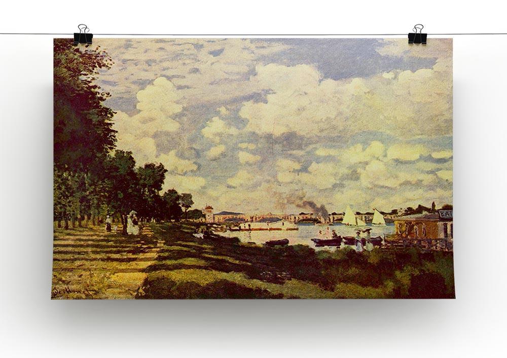 Sailing at Argenteuil by Monet Canvas Print & Poster - Canvas Art Rocks - 2
