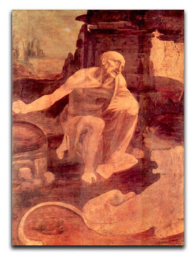 Saint Hieronymus by Da Vinci Canvas Print & Poster  - Canvas Art Rocks - 1