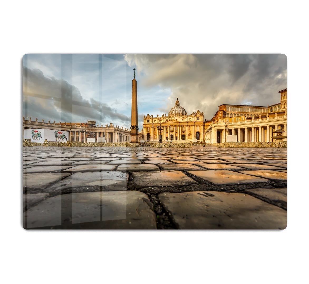 Saint Peter Basilica in the Morning HD Metal Print