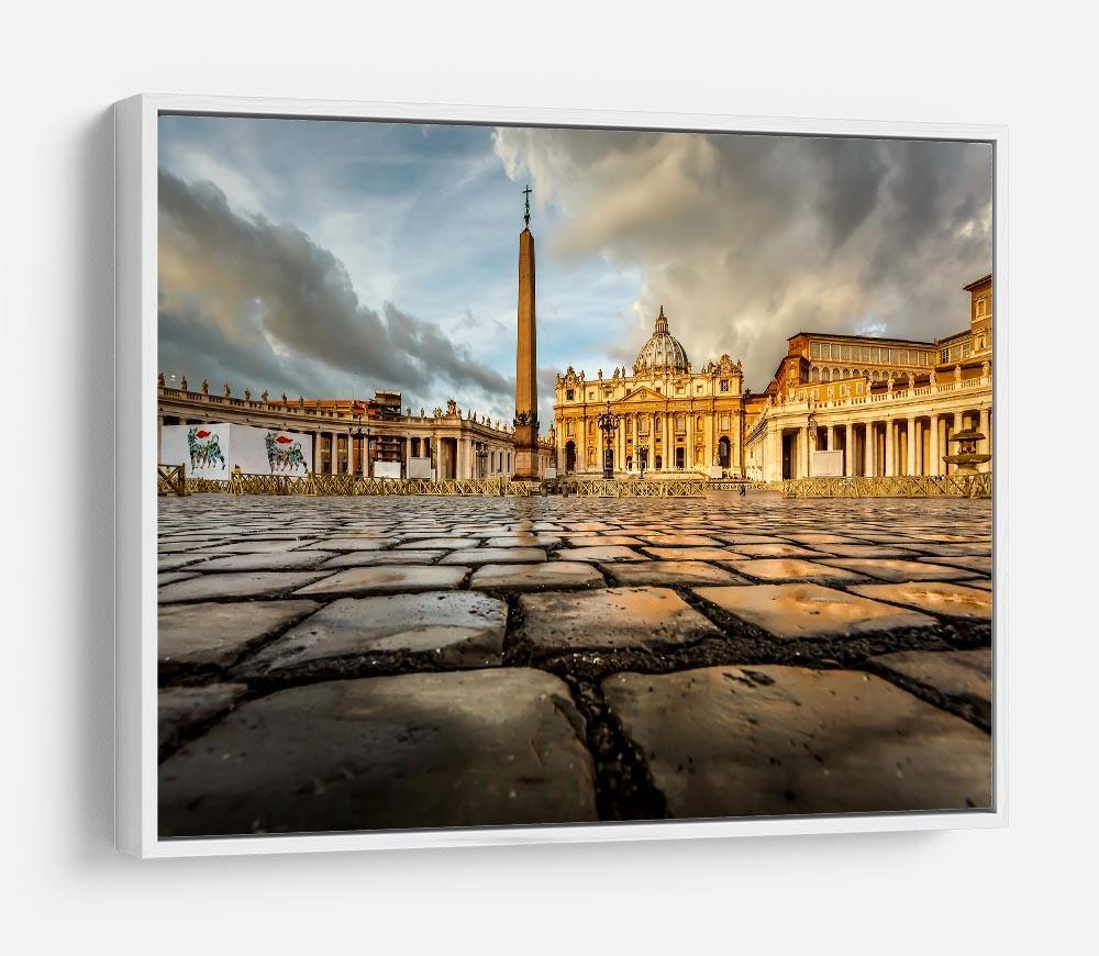 Saint Peter Basilica in the Morning HD Metal Print