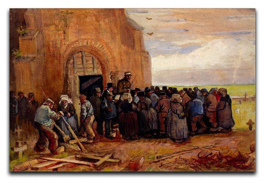 Sale of Building Scrap by Van Gogh Canvas Print & Poster  - Canvas Art Rocks - 1