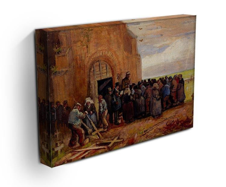 Sale of Building Scrap by Van Gogh Canvas Print & Poster - Canvas Art Rocks - 3