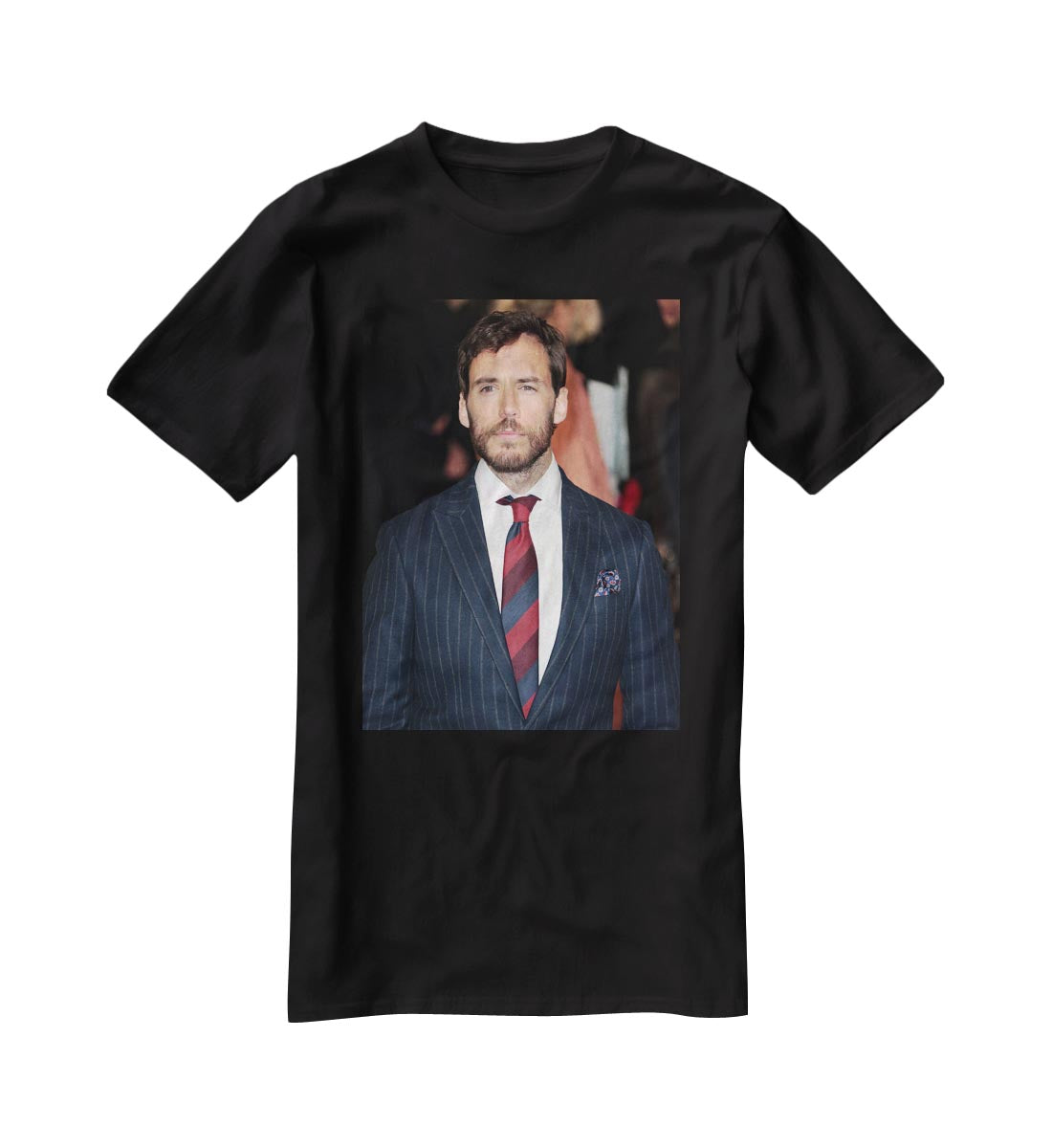 Sam Claflin T-Shirt - Canvas Art Rocks - 1