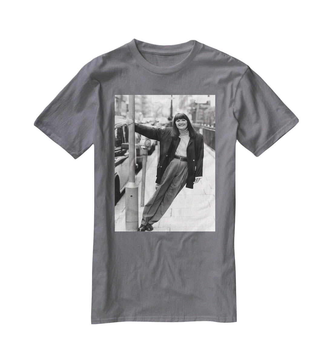 Sandie Shaw swinging T-Shirt - Canvas Art Rocks - 3