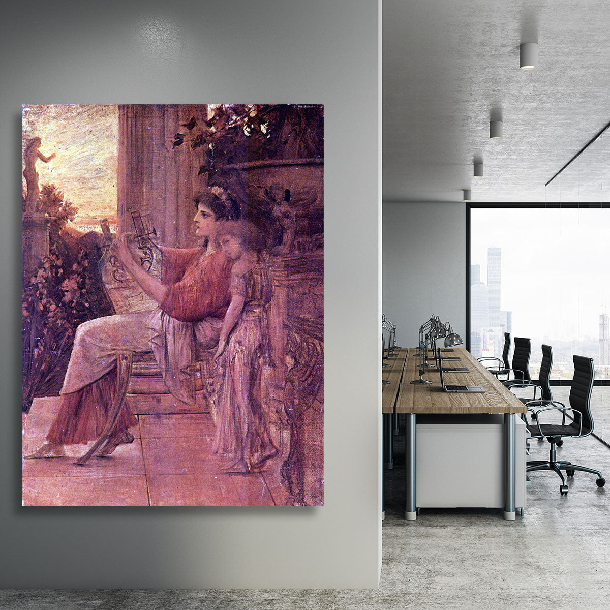 Sapho by Klimt Canvas Print or Poster - Canvas Art Rocks - 3