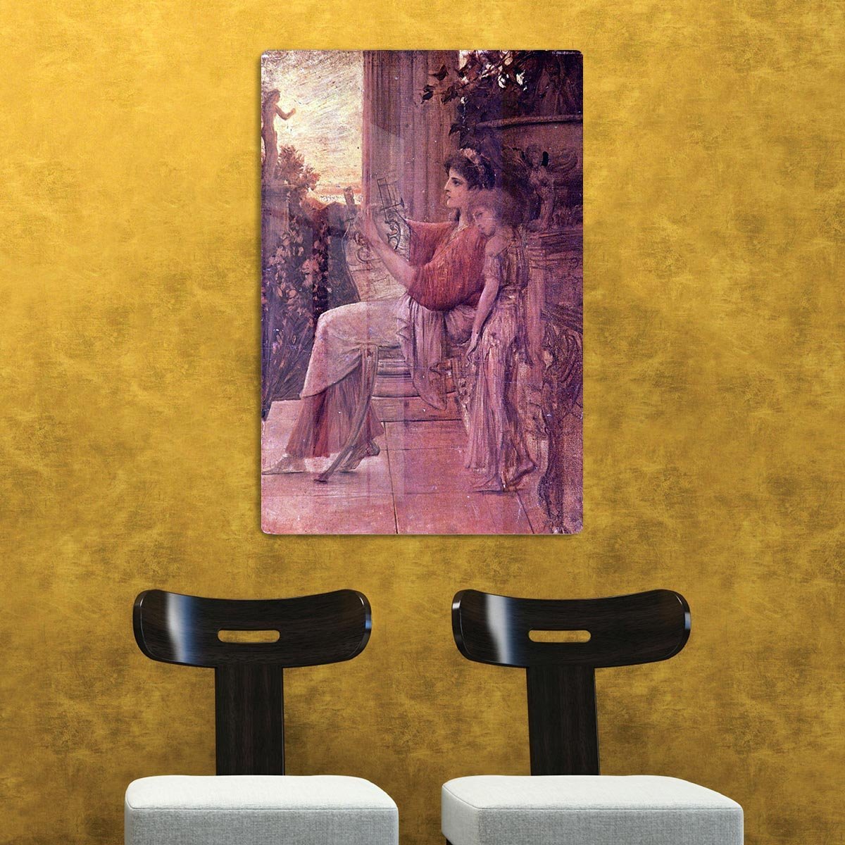 Sapho by Klimt HD Metal Print
