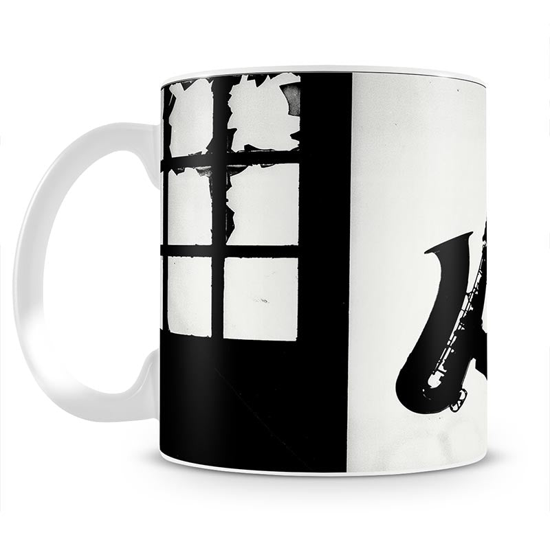 Saxophone player Mug - Canvas Art Rocks - 1