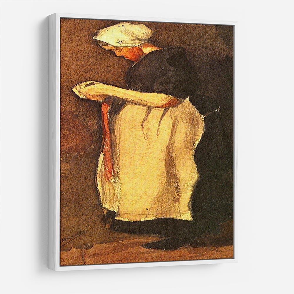 Scheveningen Woman by Van Gogh HD Metal Print