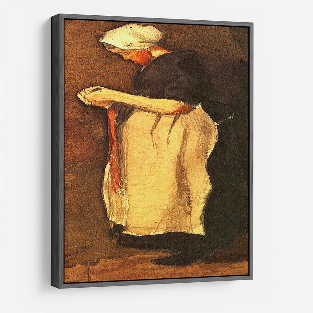 Scheveningen Woman by Van Gogh HD Metal Print
