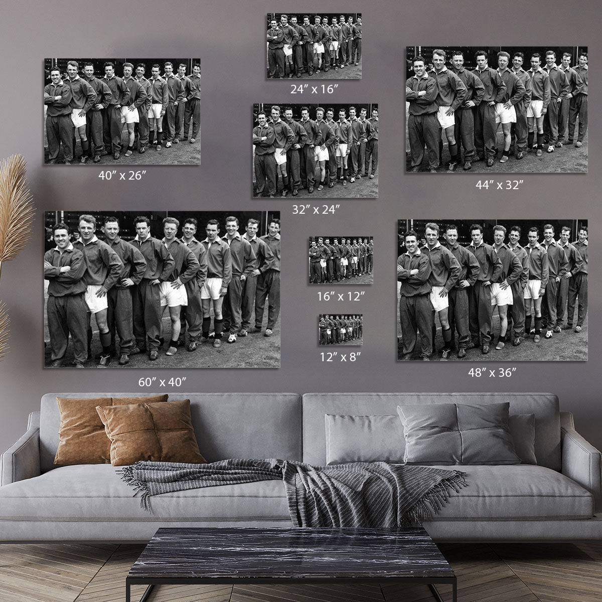 Scotland Football Team 1959 Canvas Print or Poster - Canvas Art Rocks - 7