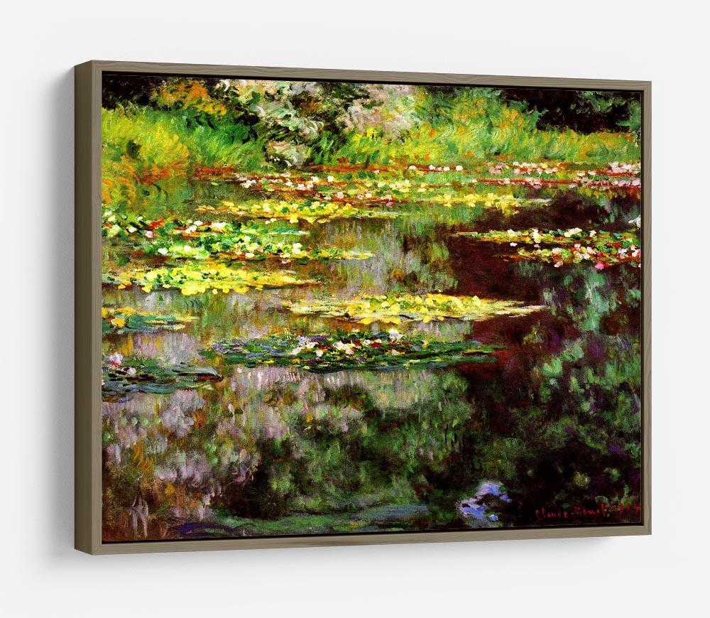 Sea rose pond by Monet HD Metal Print