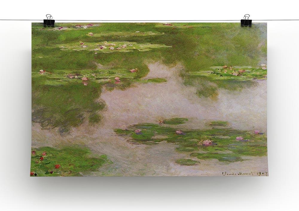 Sea roses 2 by Monet Canvas Print & Poster - Canvas Art Rocks - 2
