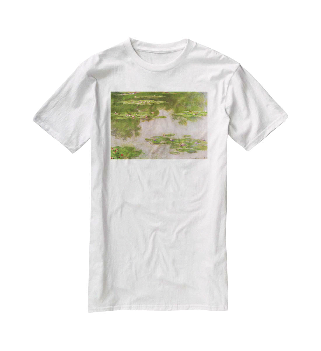 Sea roses 2 by Monet T-Shirt - Canvas Art Rocks - 5