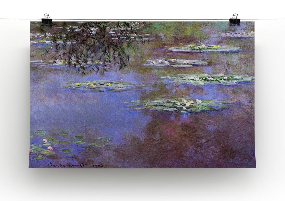 Sea roses 4 by Monet Canvas Print & Poster - Canvas Art Rocks - 2