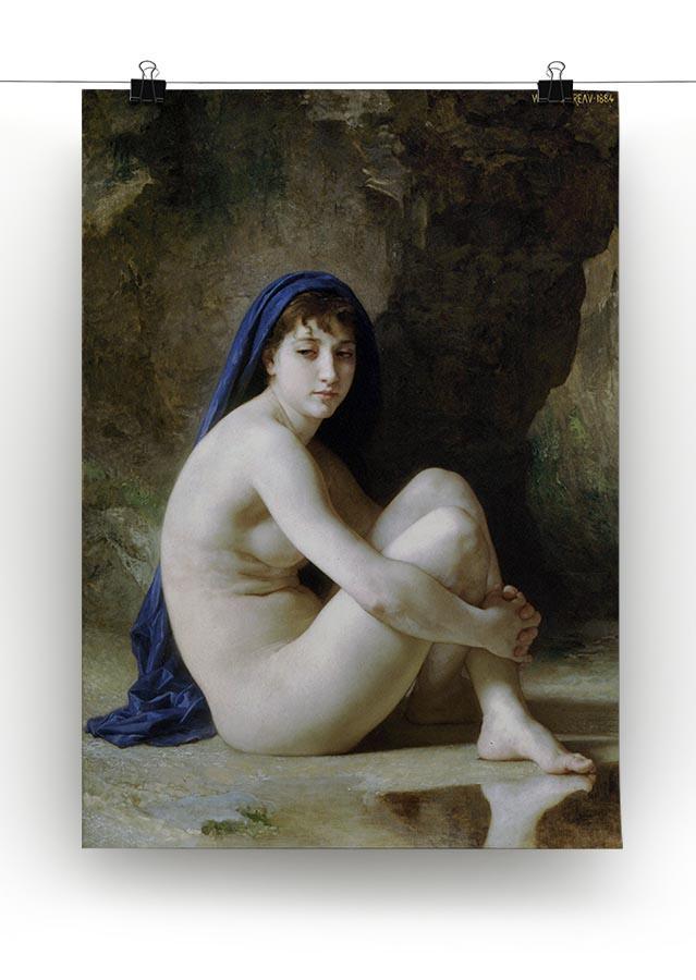 Seated Nude By Bouguereau Canvas Print or Poster - Canvas Art Rocks - 2