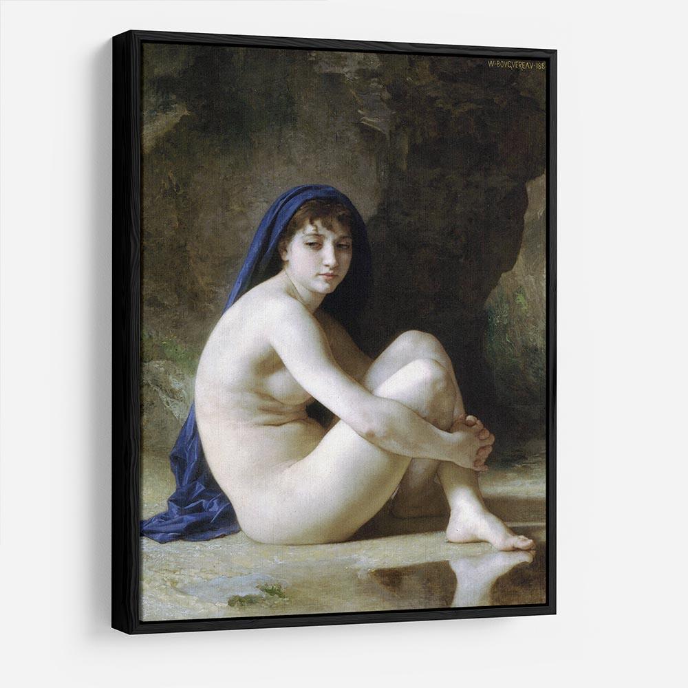 Seated Nude By Bouguereau HD Metal Print