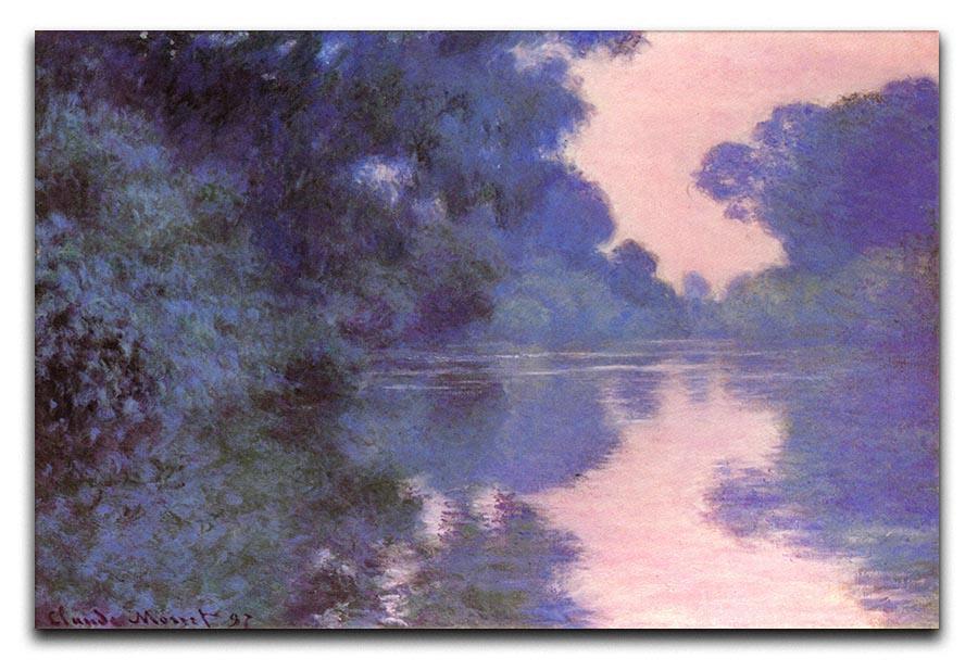 Seine arm at Giverny by Monet Canvas Print & Poster  - Canvas Art Rocks - 1