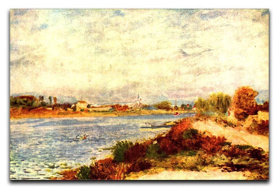 Seine in Argenteuil by Renoir Canvas Print or Poster  - Canvas Art Rocks - 1