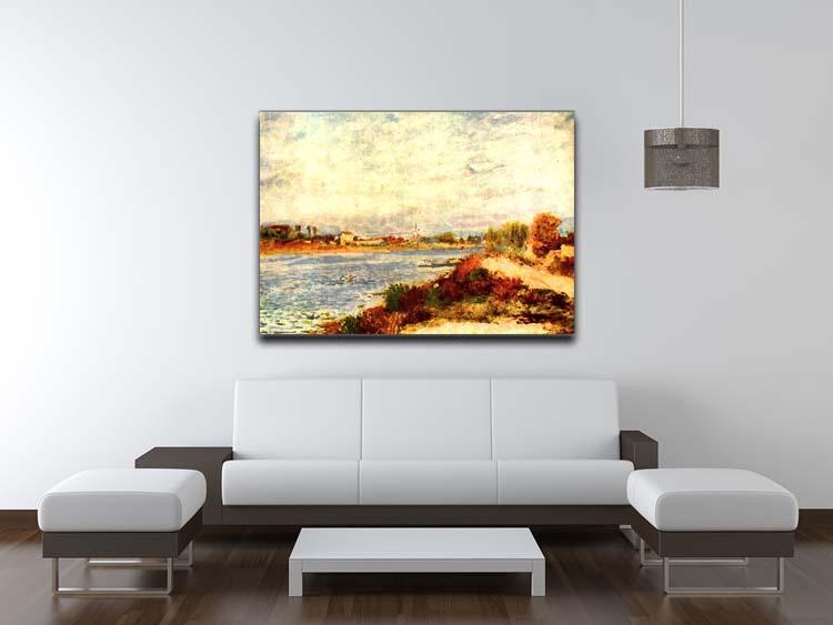 Seine in Argenteuil by Renoir Canvas Print or Poster - Canvas Art Rocks - 4