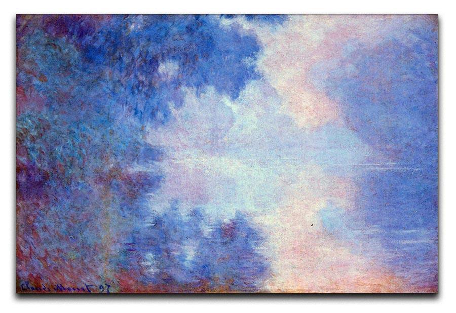 Seine in Morning by Monet Canvas Print & Poster  - Canvas Art Rocks - 1