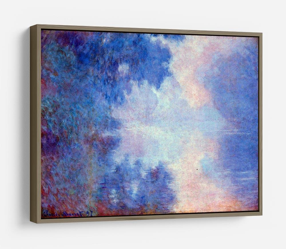 Seine in Morning by Monet HD Metal Print