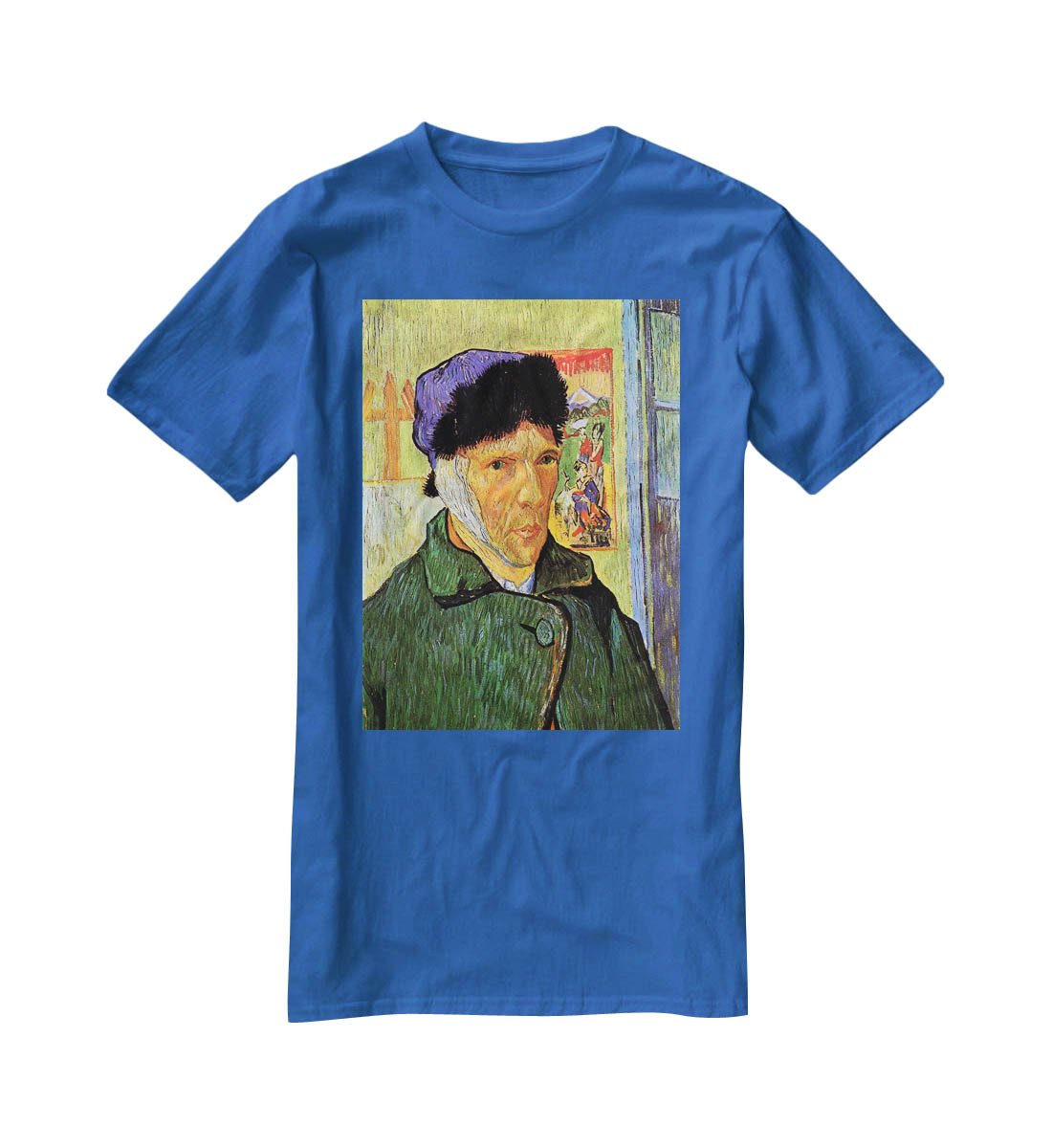Self-Portrait 11 by Van Gogh T-Shirt - Canvas Art Rocks - 2