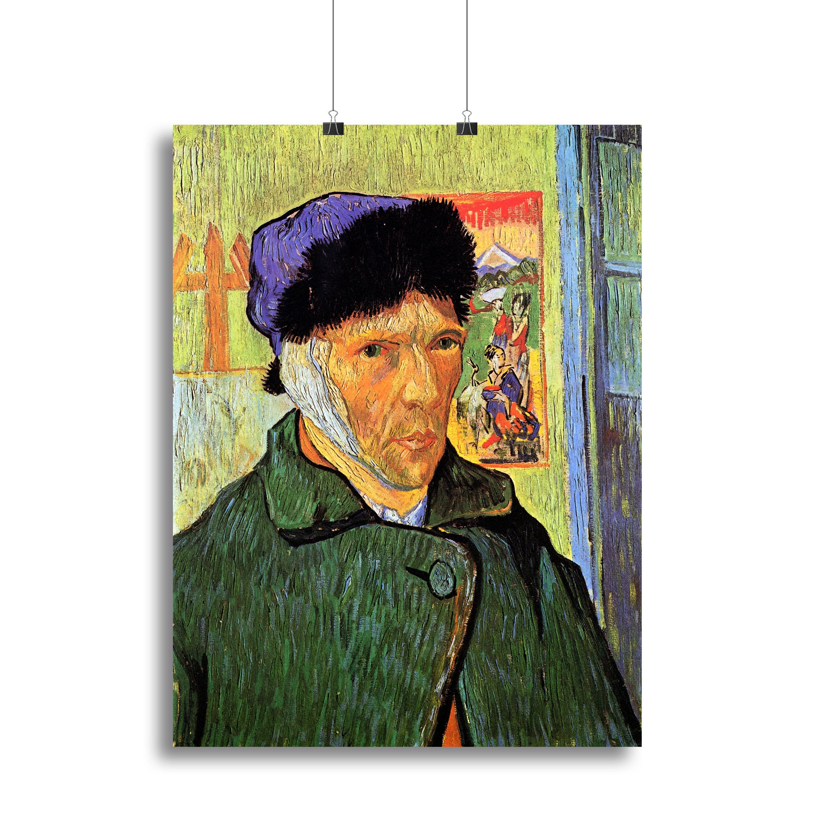 Self-Portrait 11 by Van Gogh Canvas Print or Poster