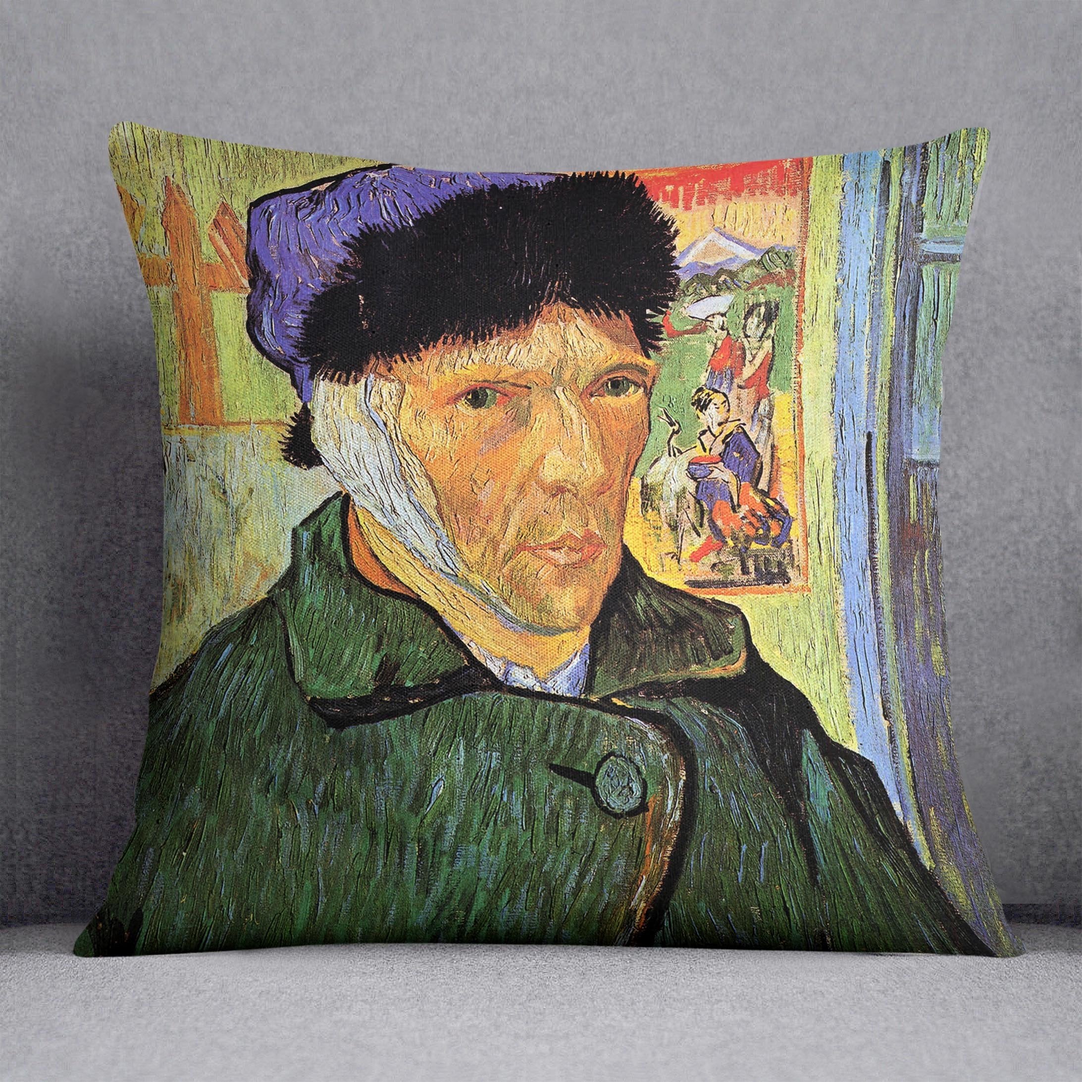 Self-Portrait 11 by Van Gogh Throw Pillow